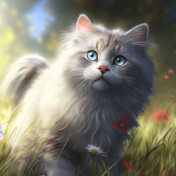 johnwick cat grey fluffy white paws one blue eye one yellow eye 3a0af268 19f2 4b77 bcfd 5cc9645265dd Thumbnail